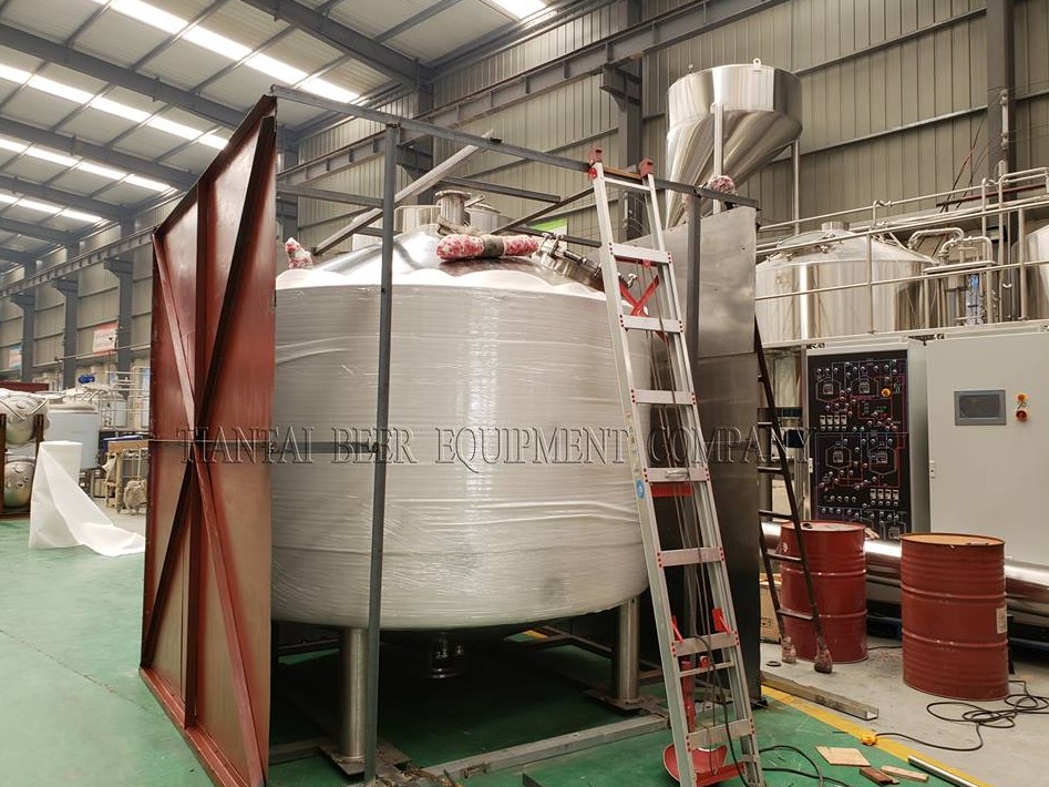 4000L Microbrewery Equipment Shipping to Korea